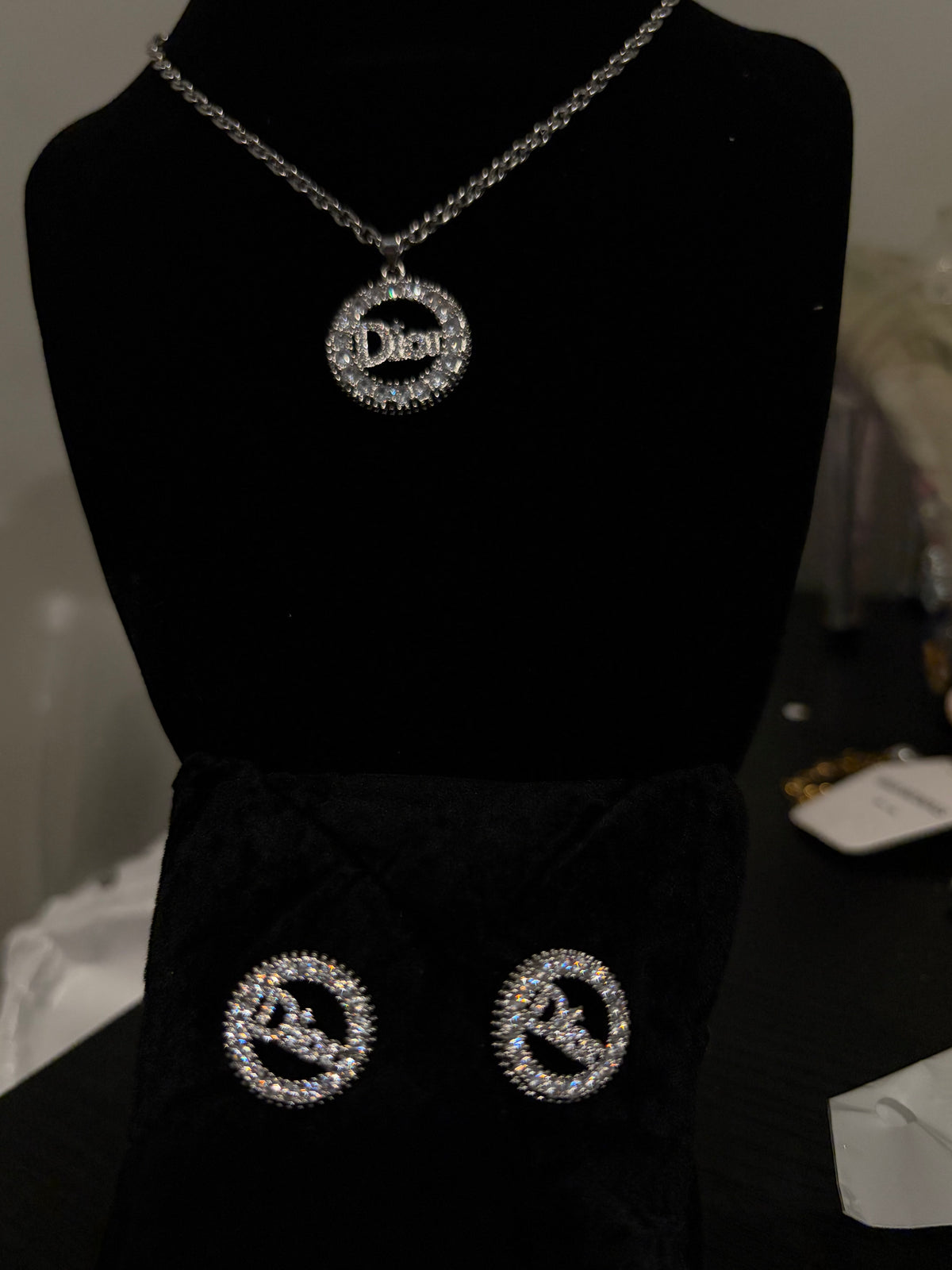 ✰ Di✮r Necklace & Earrings ✰