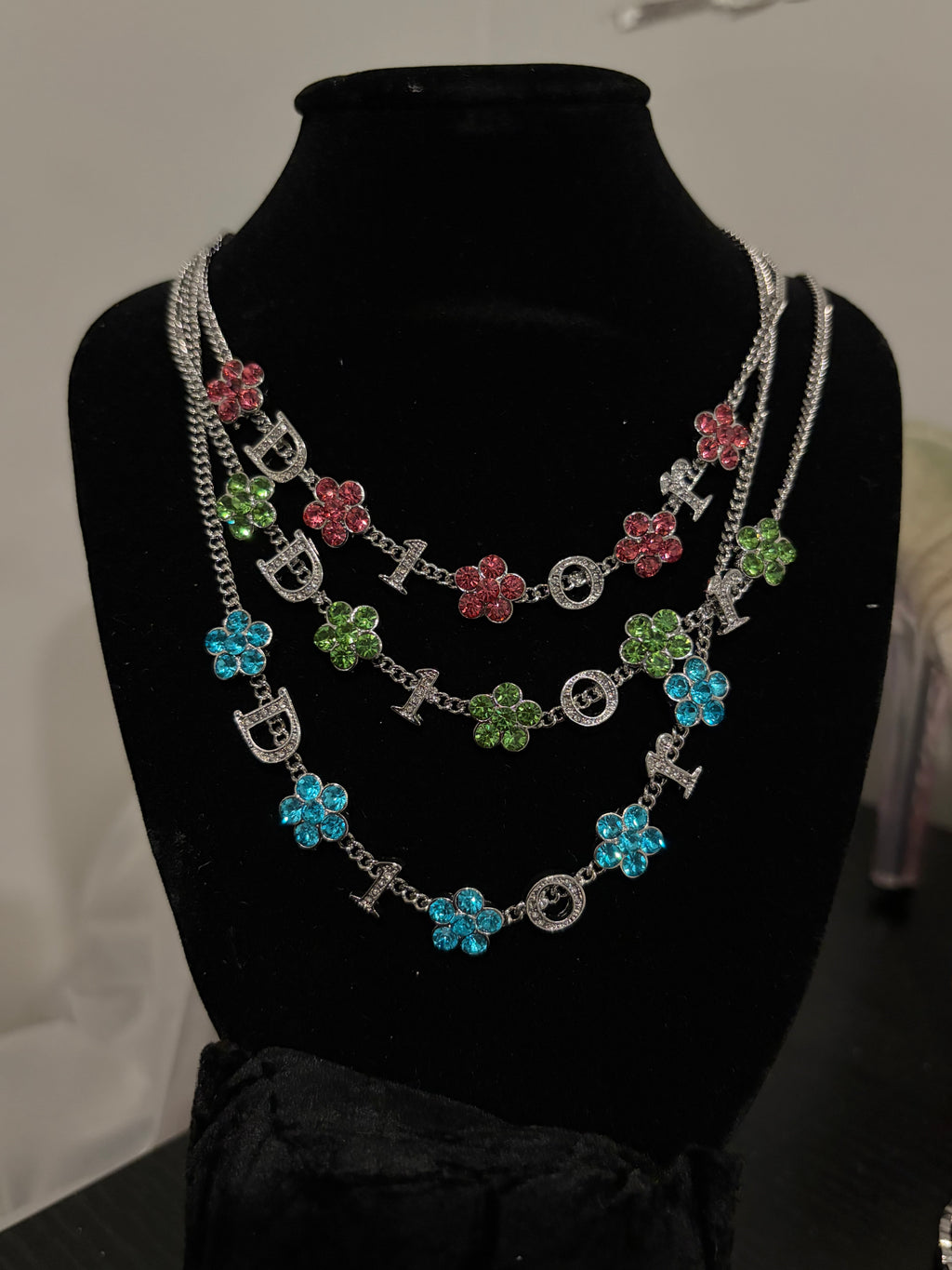 ✰ Di✮r Clover Necklace ✰